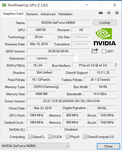 NVIDIA 940MX Fps Drop Problem TechPowerUp Forums