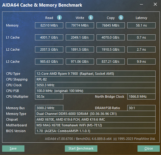 Share your AIDA 64 cache and memory benchmark here | Page 109 ...