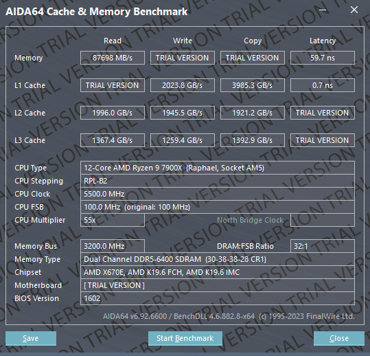 Share your AIDA 64 cache and memory benchmark here | Page 105 