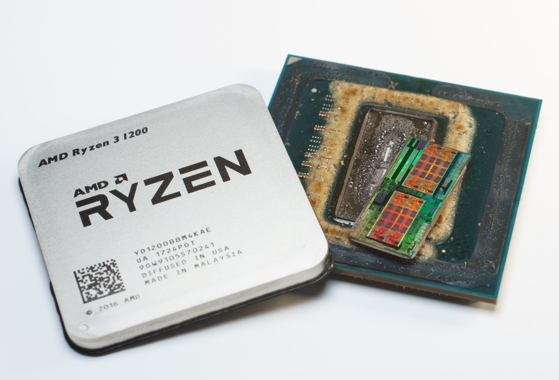 Сколько чипов zeppelin в процессоре amd ryzen без графики