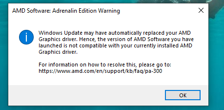 Amd software update drivers. AMD драйвер дисплея не загрузился. Ошибка в конце установки AMD Adrenalin.