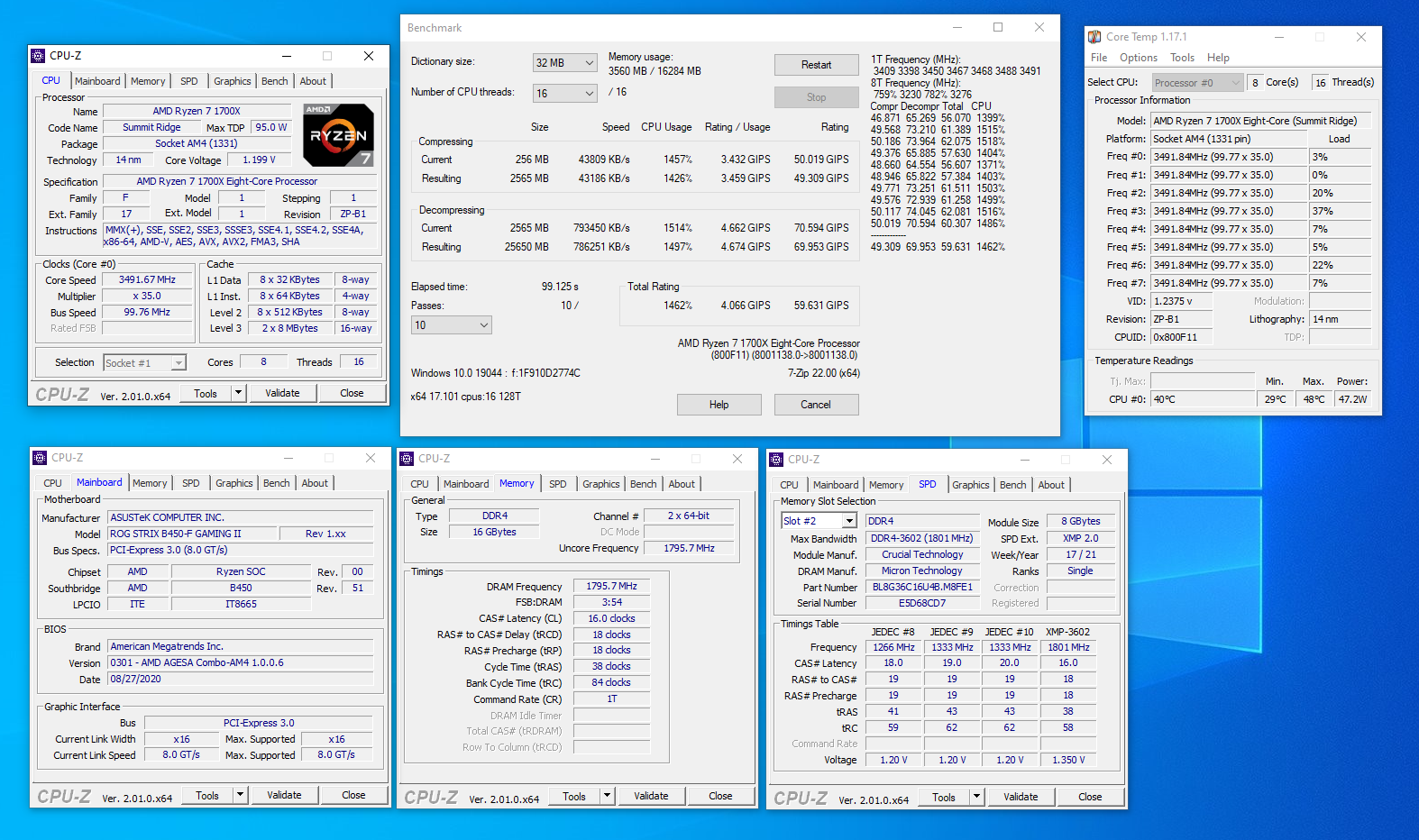 AMD Ryzen 1700X 7Zip Benchmark.PNG