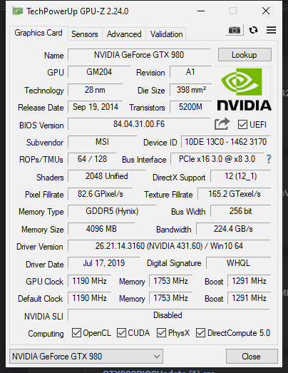 Question About Asus Strix Gtx980 Dc2oc 4gd5 Vbios Techpowerup Forums