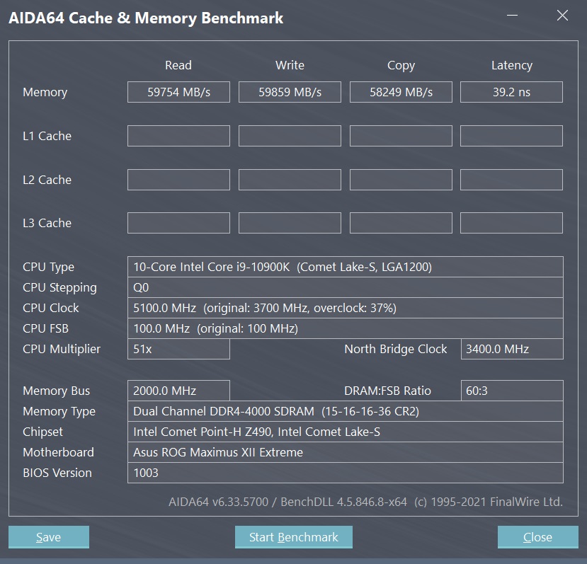 Share your AIDA 64 cache and memory benchmark here | Page 69 