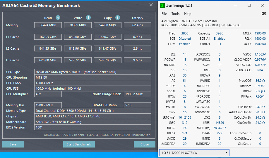 Aida cache memory benchmark как запустить