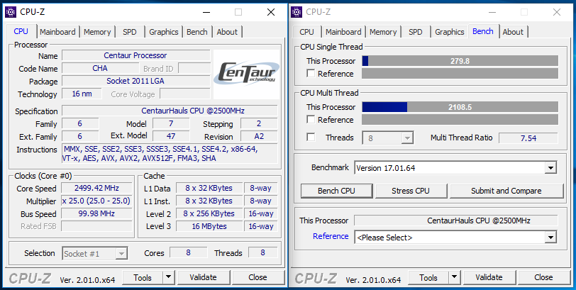 Centaur CHA CPU-Z 2500MHz.PNG