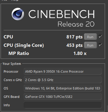 Cinebench Result on default.PNG