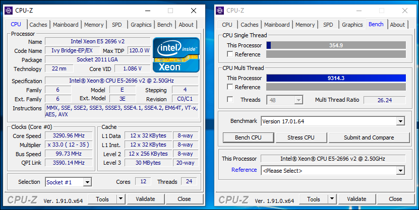 Multi thread ratio cpu z что это