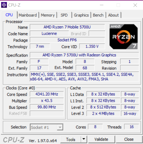 wrong Memory Speed value in GPU-Z 2.xy for Ryzen 5700U Vega 8 Radeon Graphics ? | TechPowerUp Forums