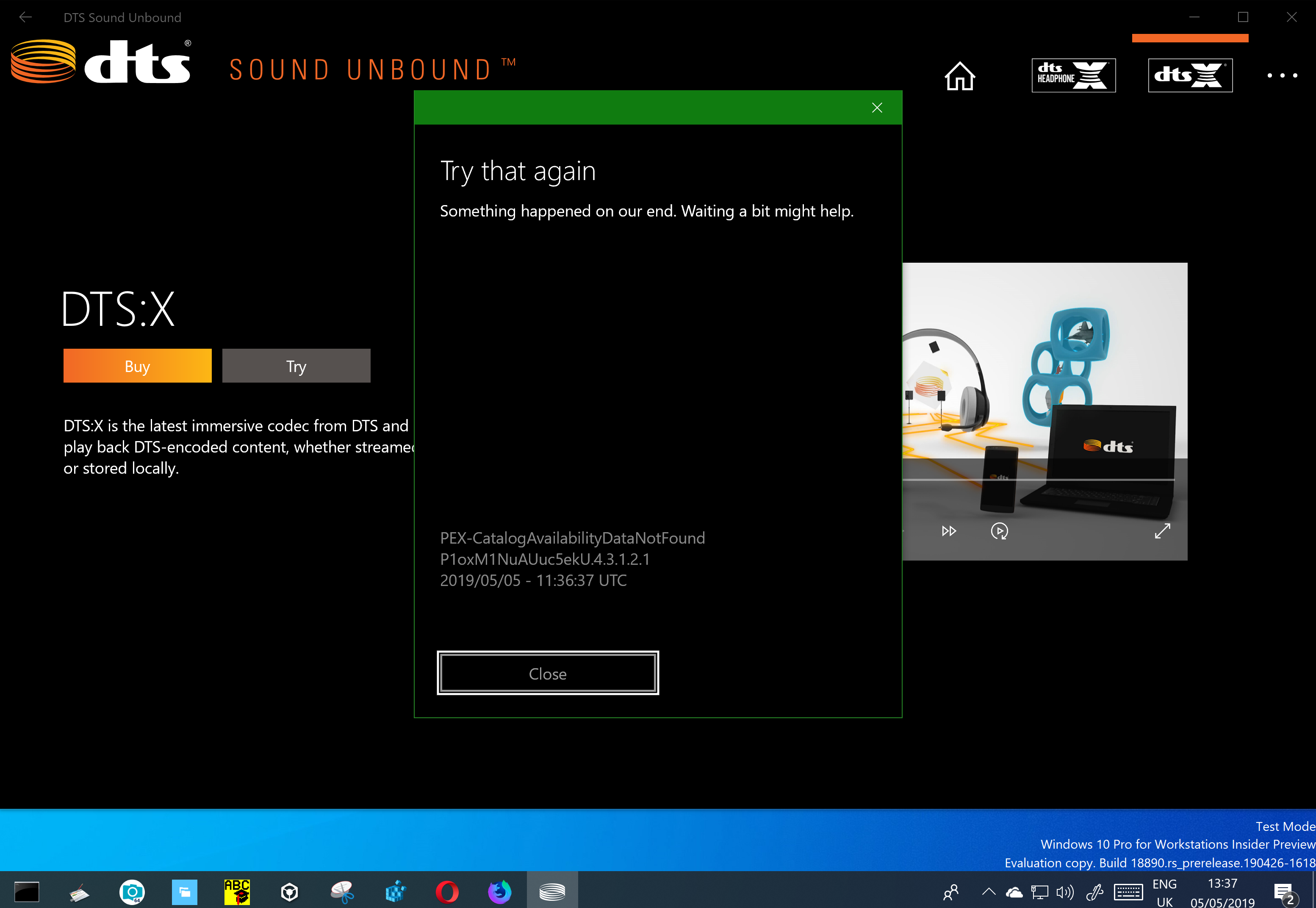 Как удалить dts sound unbound windows 10