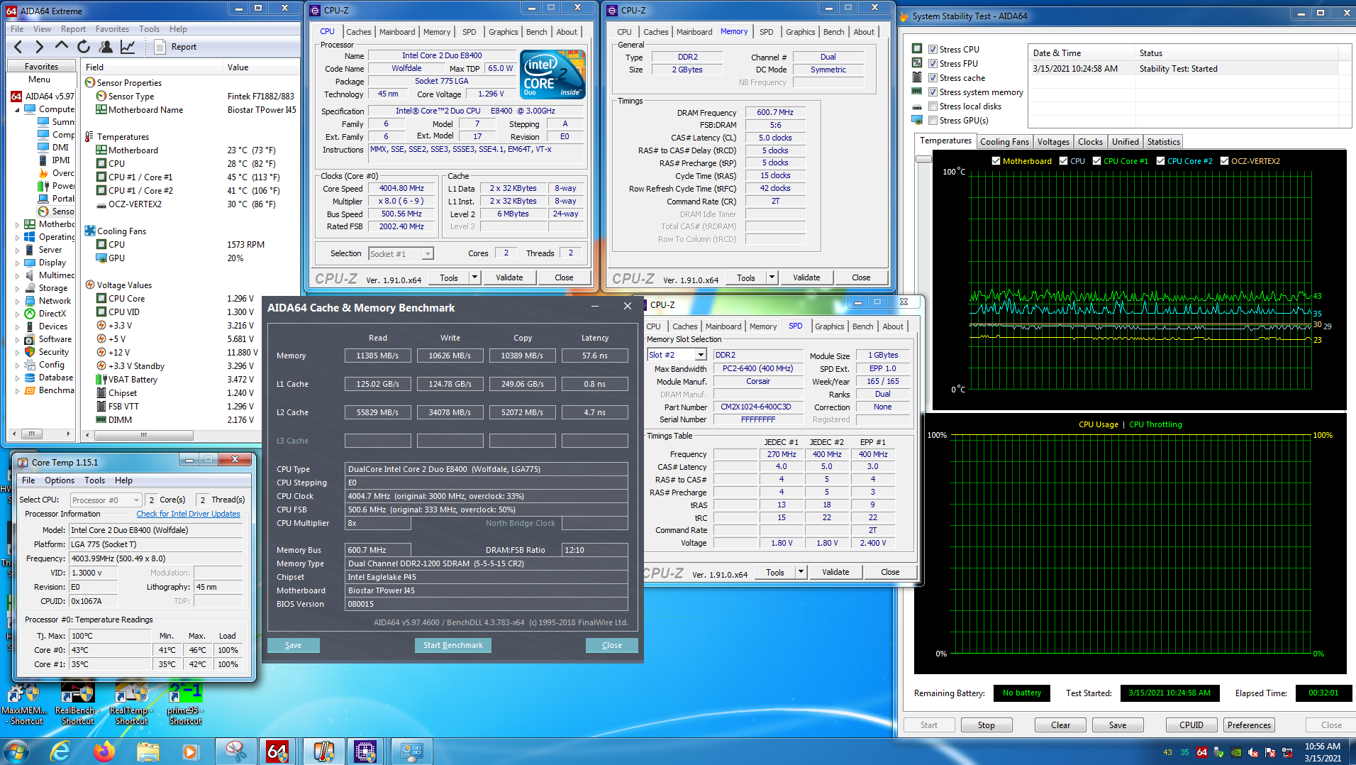 Remembering The Mighty Core 2 Duo / Quad (post your best overclock ...