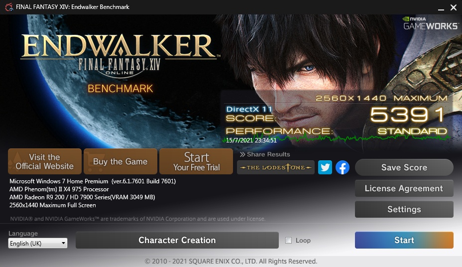 Final Fantasy Xiv Endwalker Gpu Benchmark Post Your Scores Page 2 Techpowerup Forums