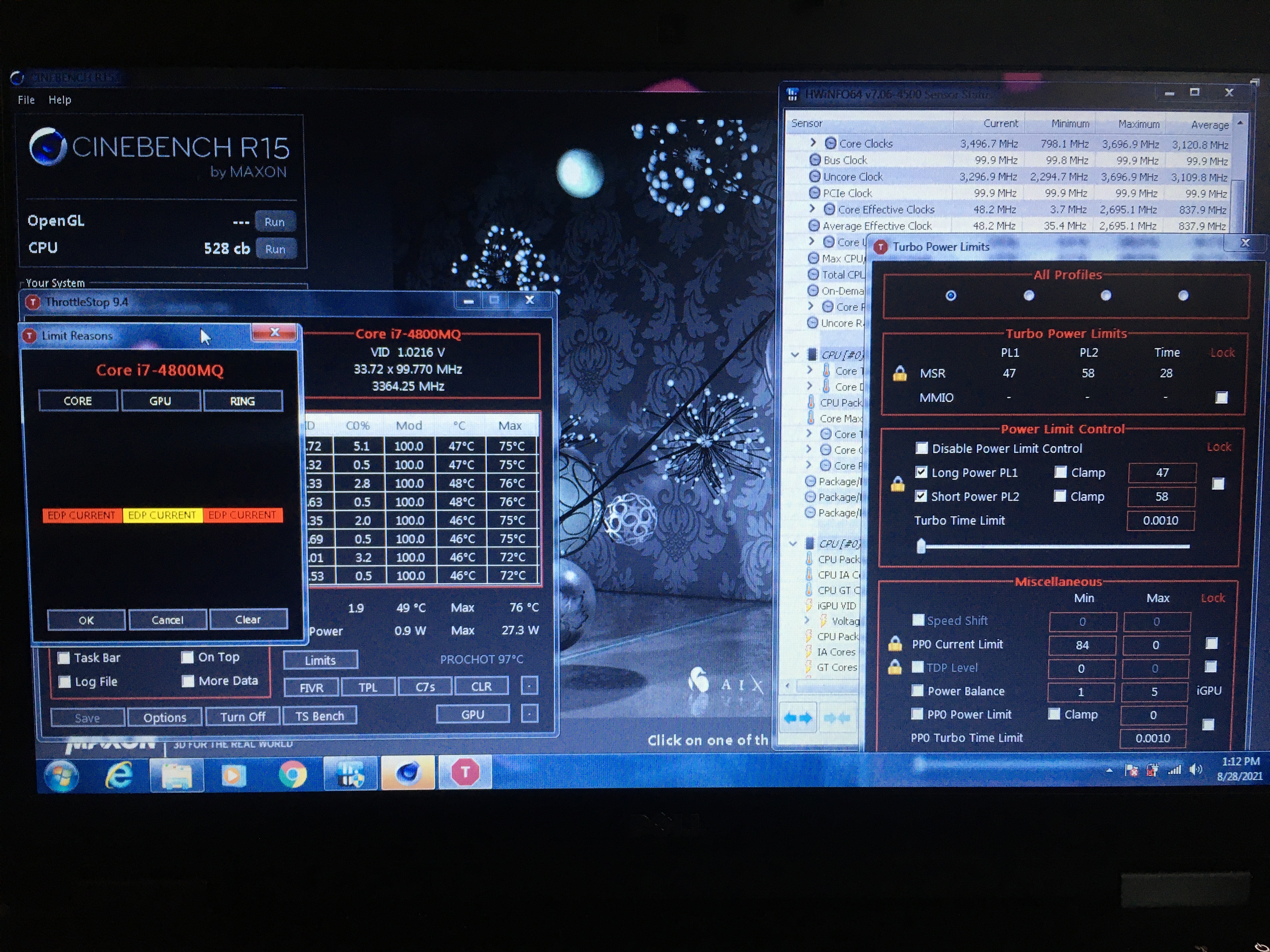 Solved: cpu i7 6700hq throttle to 800mhz due to 80-90celsius - Page 2 - HP  Support Community - 6039765