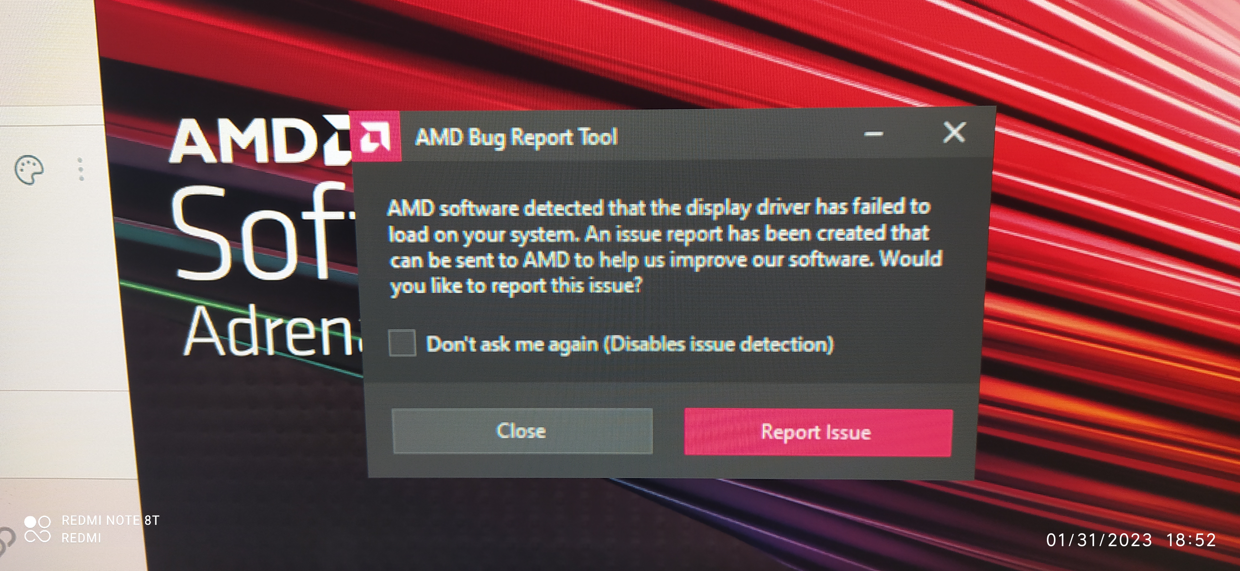 AMD Bug Report Tool