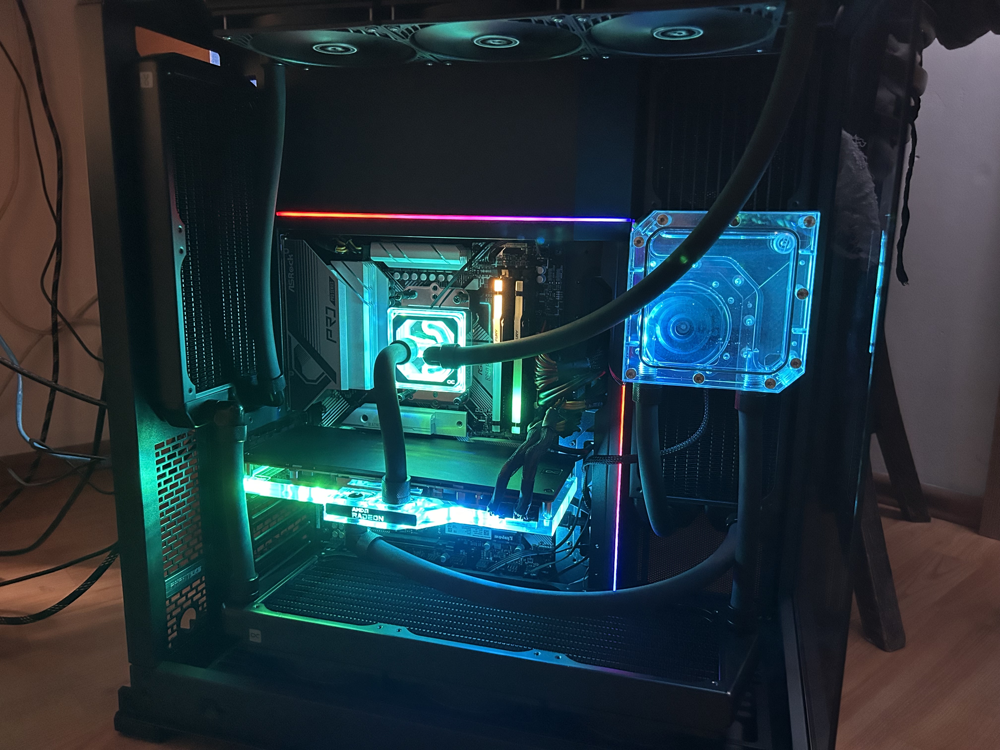 Corsair 4000x, First ever hardline watercooling build. : r/watercooling