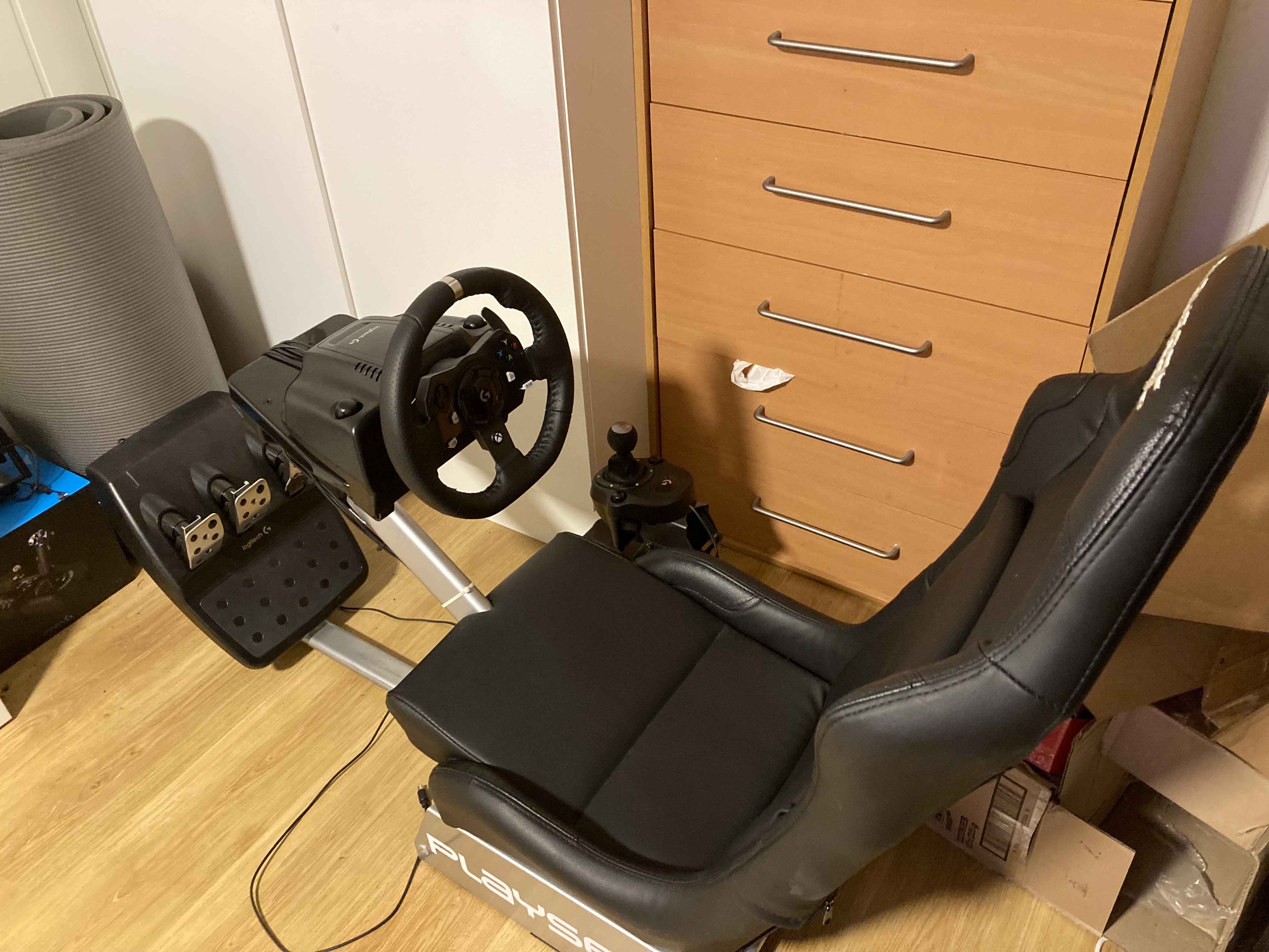 Playseat Challenge X Logitech G Edition Pedal and Frame