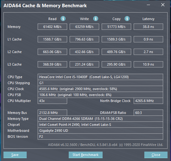 Intel i5 10400f | Page 2 | TechPowerUp Forums