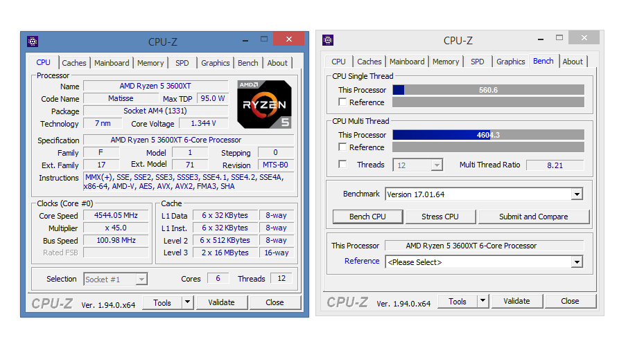 Share your CPUZ Benchmarks! | Page 68 | TechPowerUp Forums