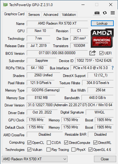 Saphire Pulse 5700xt.gif