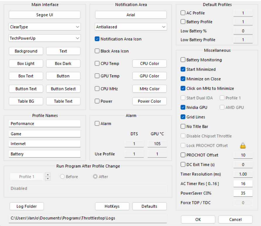 Appropriate ThrottleStop settings for an Aorus 15P KD? [RTX 3060 and i7 ...