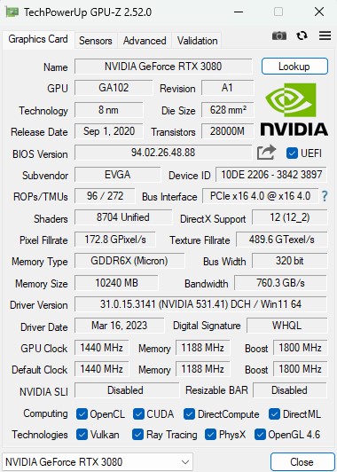 MSI 3080 BIOS issues | TechPowerUp Forums