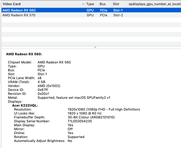 Turning a RX580 2048SP into a RX570 for MacOS support Page 2