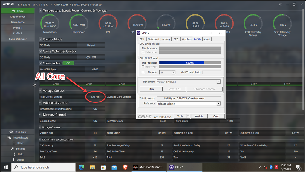 Mickey: 5800x too much voltage? [​IMG]