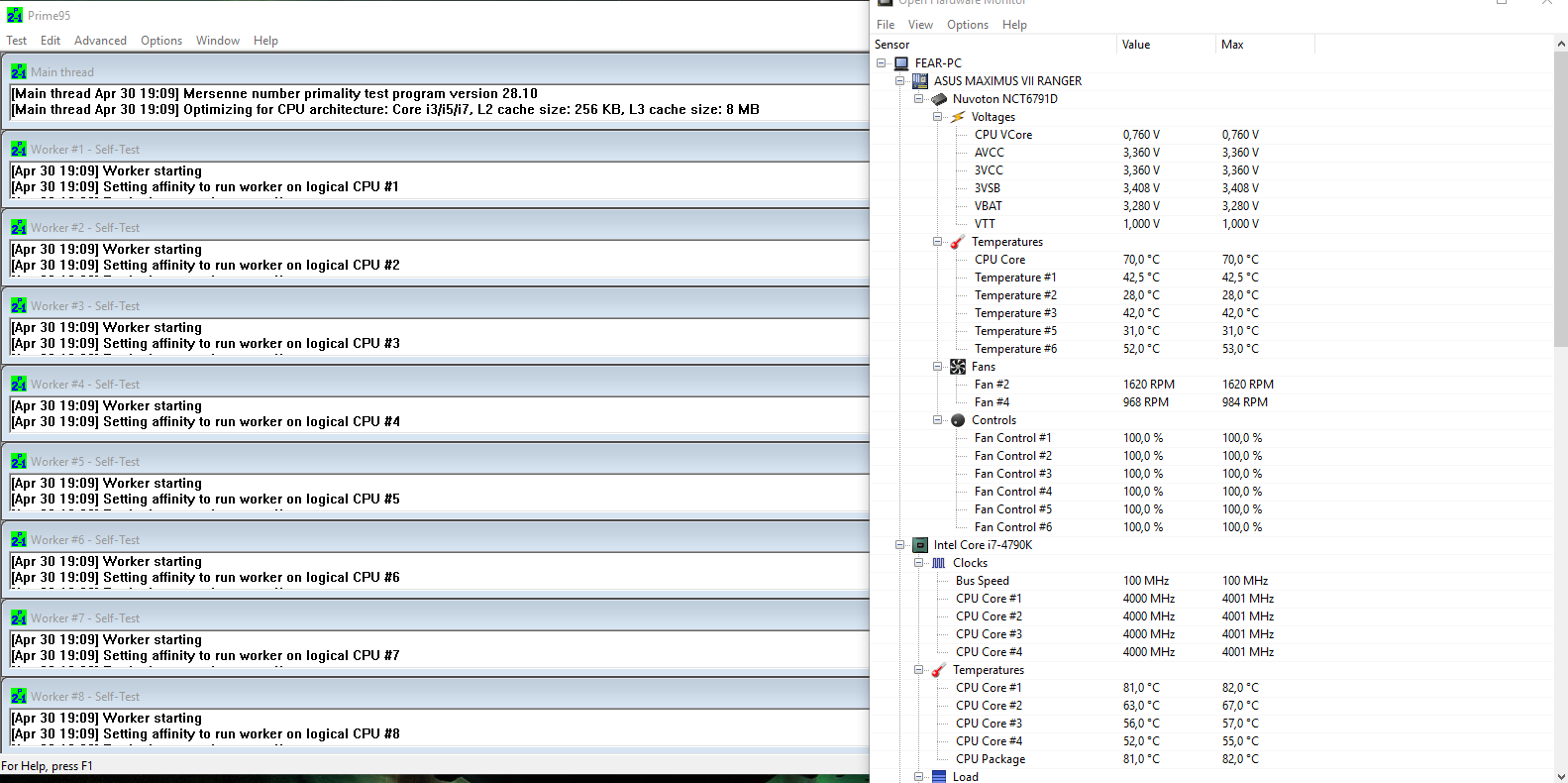 I7 4790k Temperature Issue Techpowerup Forums