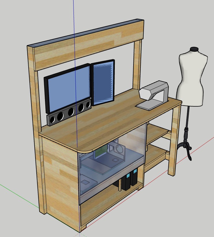 Atom Standup Desk Build 