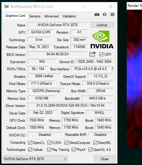 Mickey: RTX3070 running x8 only [​IMG]