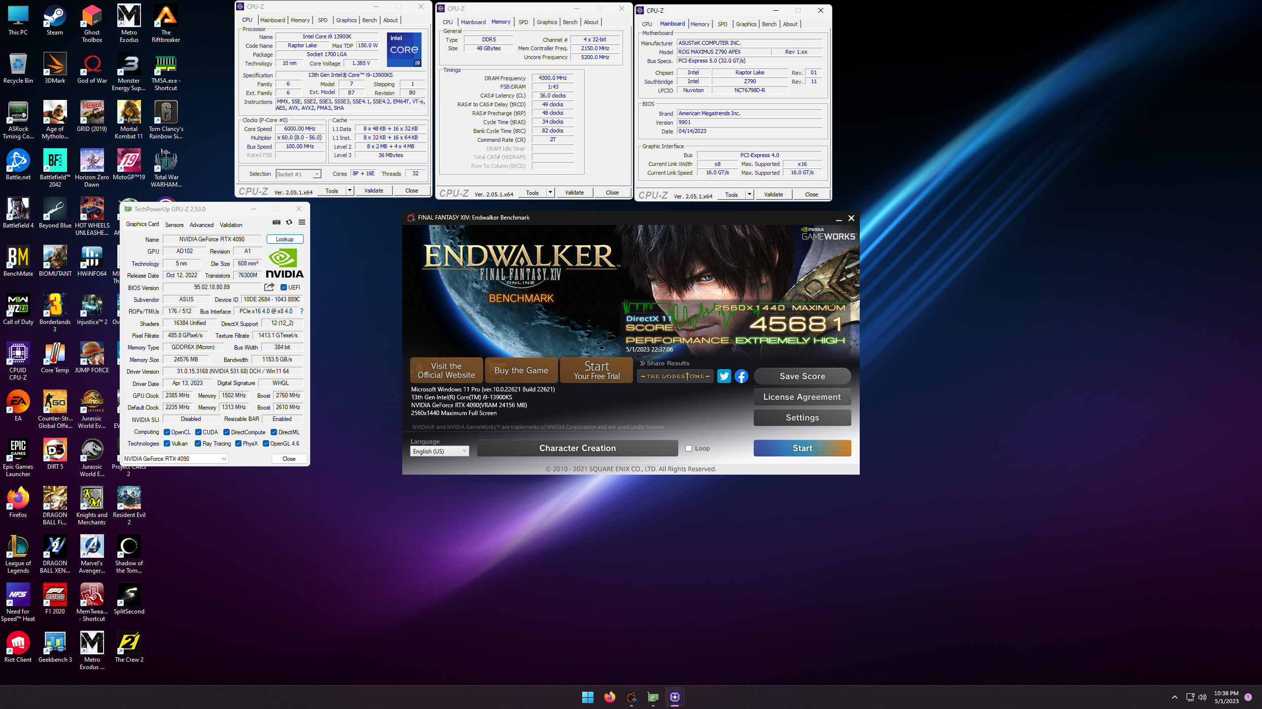 Final Fantasy XIV: Endwalker GPU benchmark/Post Your Scores | Page 