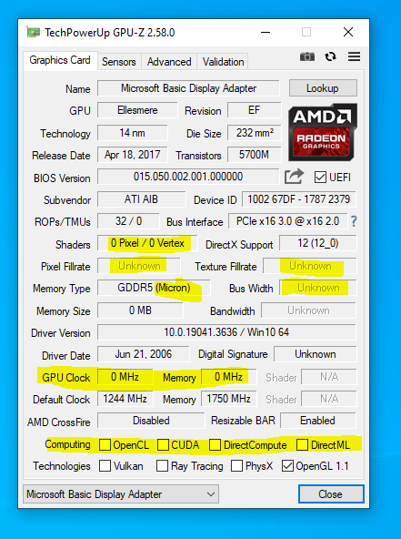 Identify my GPU - RX 570 8GB (or what?) | TechPowerUp Forums