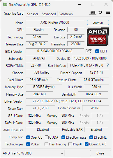 Impasse installing a W5000 TechPowerUp Forums