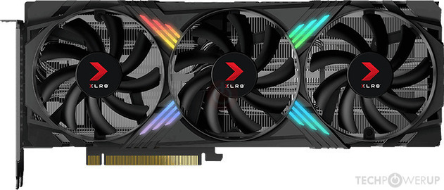 PNY XLR8 RTX 4070 VERTO EPIC-X RGB Triple Fan Image