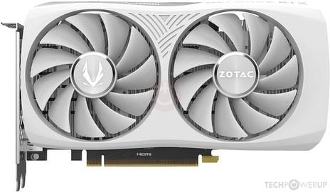 ZOTAC RTX 4060 Twin Edge OC White Image