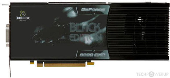 XFX 9800 GX2 Black Edition Image