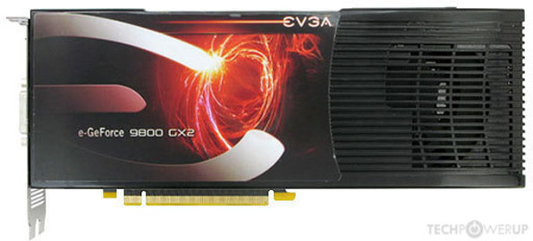 EVGA 9800 GX2 SSC Image