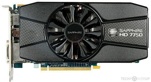 Sapphire HD 7750 Platinum Edition 1 GB Image