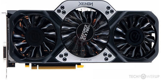 XENON GTX 780 Ti JetStream Specs | TechPowerUp GPU Database