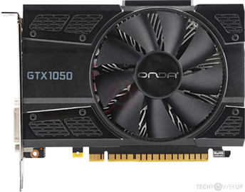 ONDA GTX 1050 Model v3.0 Specs | TechPowerUp GPU Database