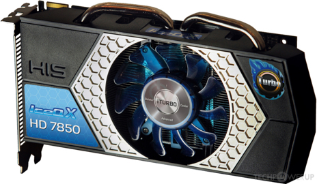 HIS HD 7850 IceQ X Turbo 2 GB Image