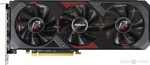 ASRock Phantom Gaming D3 RX 5600 XT OC 14Gbps Specs | TechPowerUp GPU ...