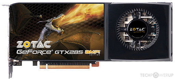 ZOTAC GTX 285 AMP! Edition Image