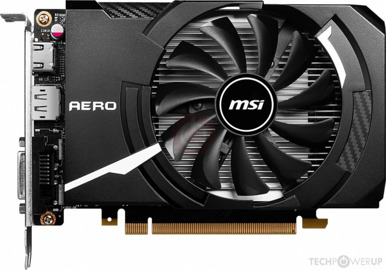 MSI GTX 1630 AERO ITX OC Specs | TechPowerUp GPU Database