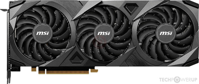 MSI RTX 3060 Ti VENTUS 3X OC GDDR6X Image