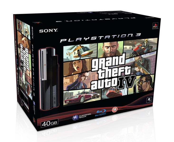 Sony Confirms Official Grand Theft Auto IV PS3 Bundle