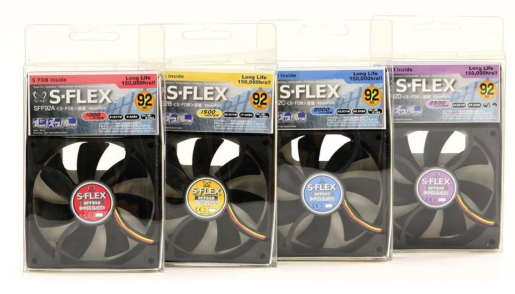 Scythe Expands S-FLEX Series Fans | TechPowerUp