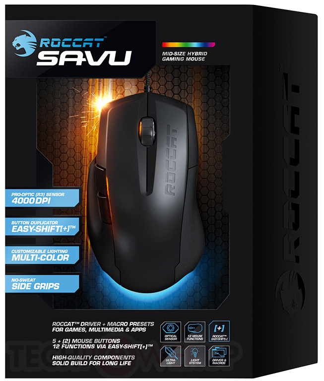 Roccat Savu Gaming Mouse Generally Available Techpowerup