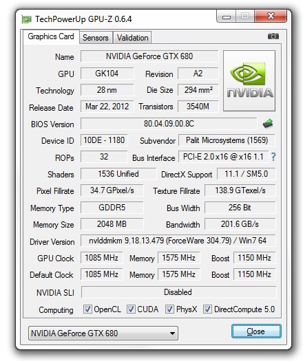 TechPowerUp GPU-Z 0.6.4 | TechPowerUp