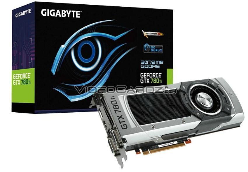 Gigabyte GeForce GTX 780 Ti Pictured 